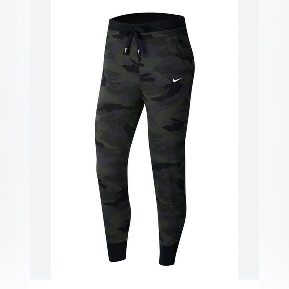 Nike Dri-Fit Get Fit Women's 7/8 Camo Training Pants - Picture 5 of 9